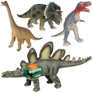 large soft plastic dinosaur