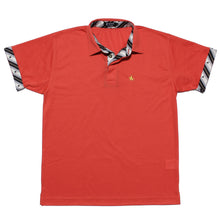 Charger l&#39;image dans la galerie, Men’s Short Sleeve Sports Polo Shirt -19. MASAMUNE Date Quick Dry Black Made in Japan
