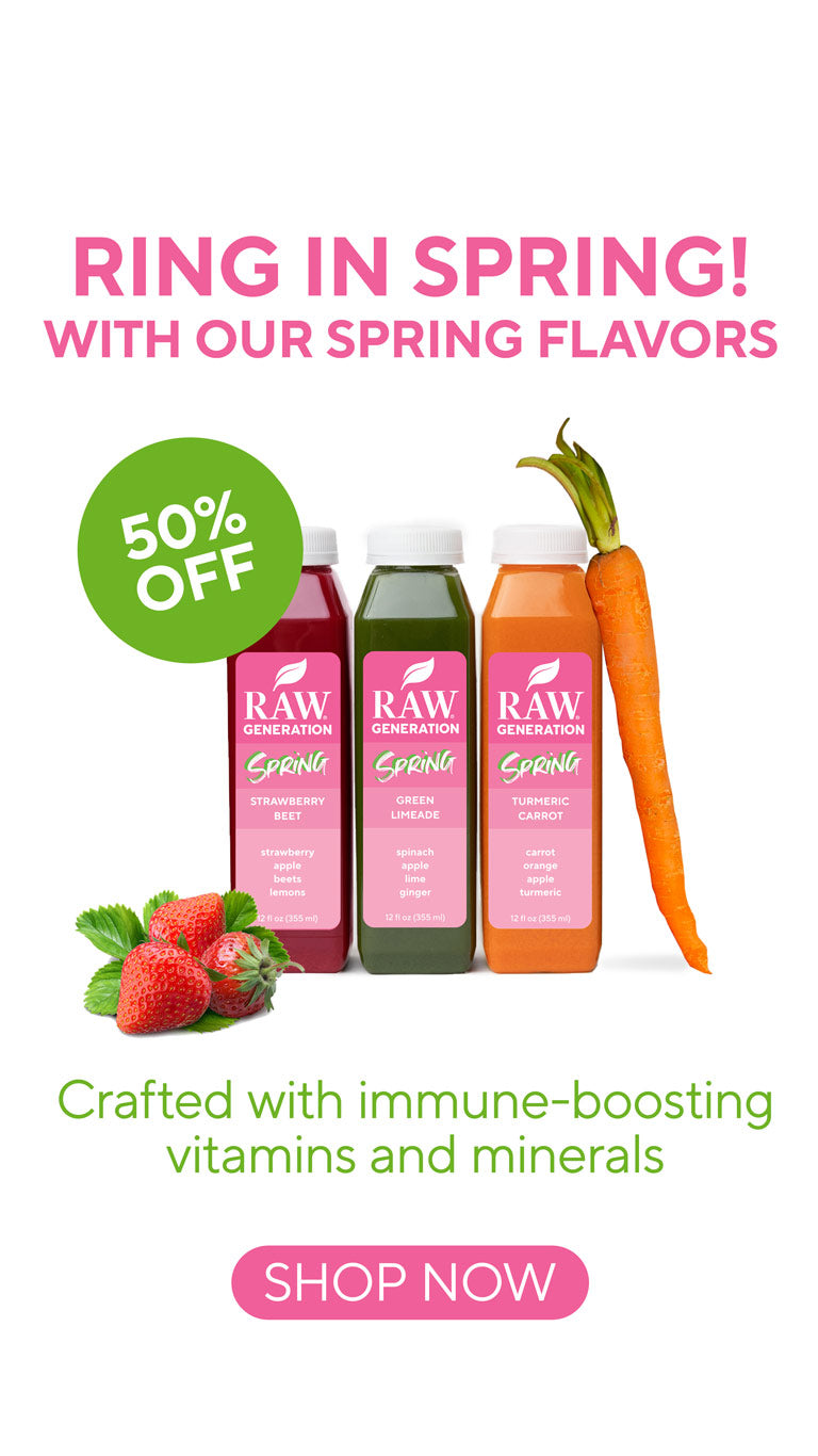 Raw Generation Juice Cleanse / Nationwide Delivery / Skinny Cleanse