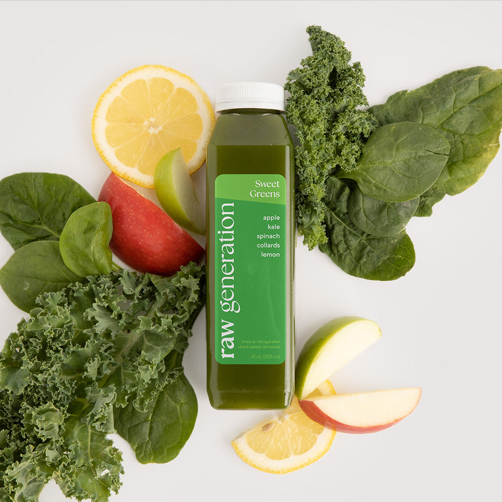 Sweet Greens Juice - Raw Generation product image