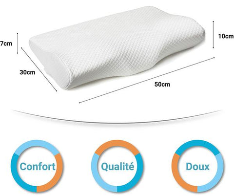 Coussin Orthopédique, Cervical et Dos