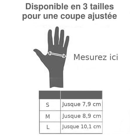 Taille gants anti arthrite arthrose