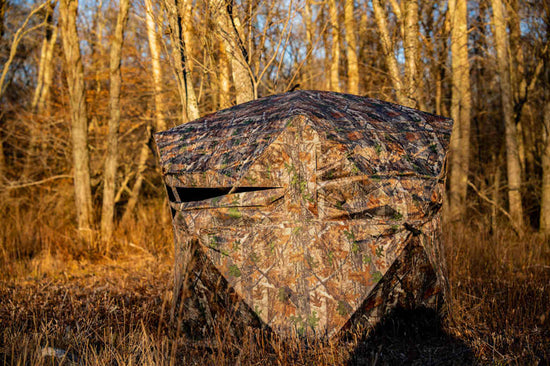 ground blind for deer hunting