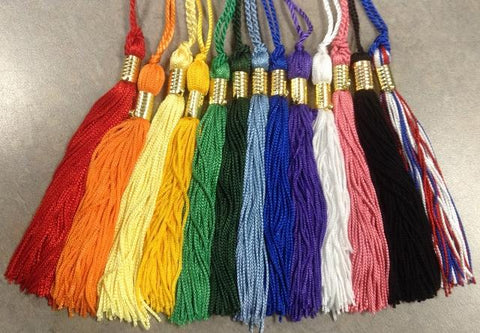 mini graduation tassel color swatch