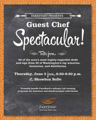 Guest Chef Spectacular Event Flyer