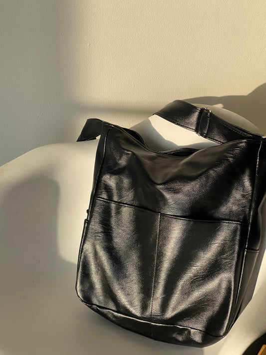 Waco Tribal Cotton Leather Crossbody Tote Bag – K. A. Classics
