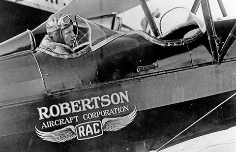 Charles Lindbergh and Robertson Aircraft Company