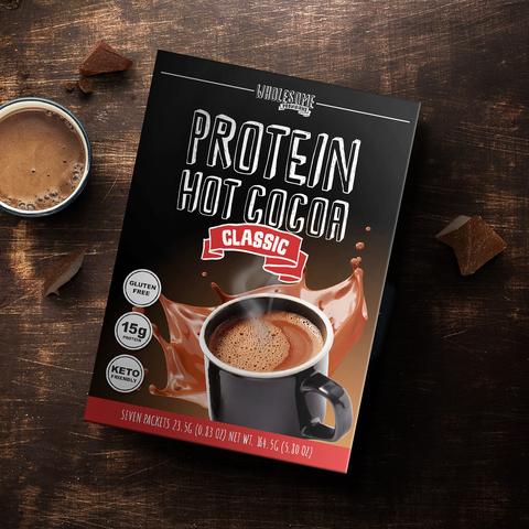 protein hot chocolate, keto hot chocolate