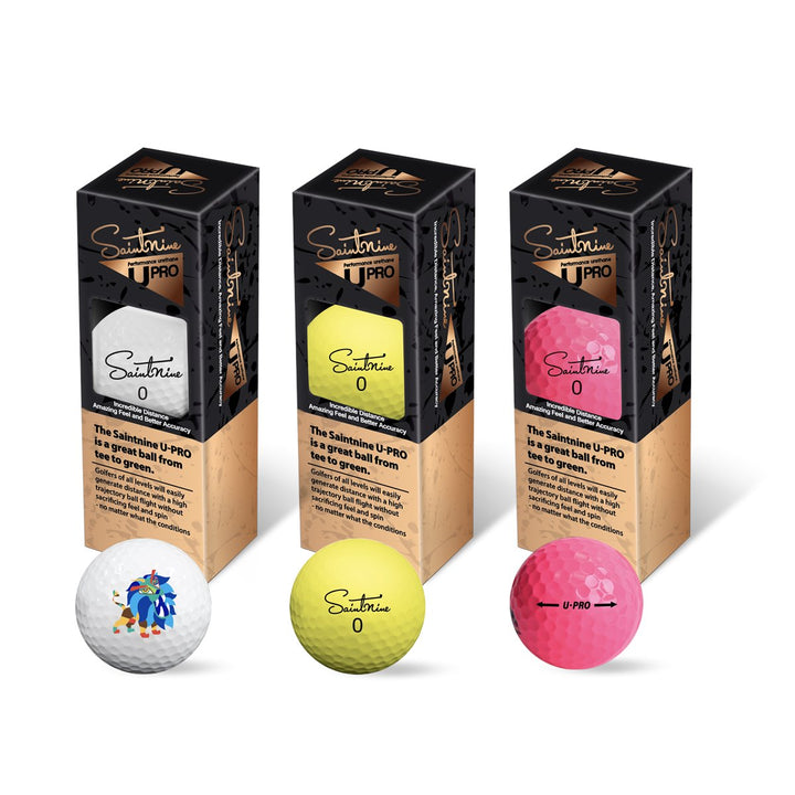 Saintnine America Premium Urethane Golf Balls with Mental Mates