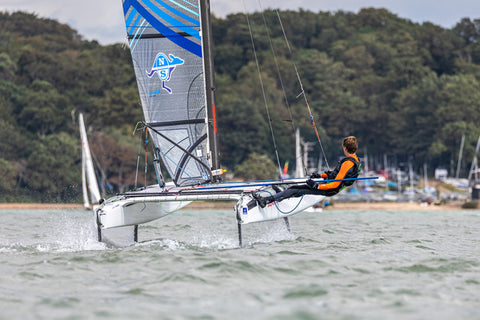 A Class Catamaran Sailing