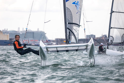 A Class Catamaran Sailing