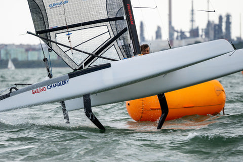 A Class Catamaran Sailing