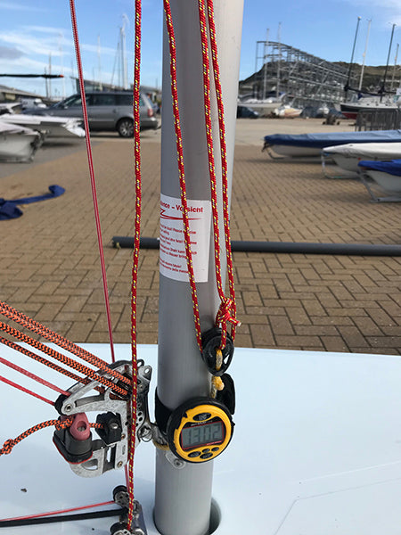 sailboat downhaul rigging
