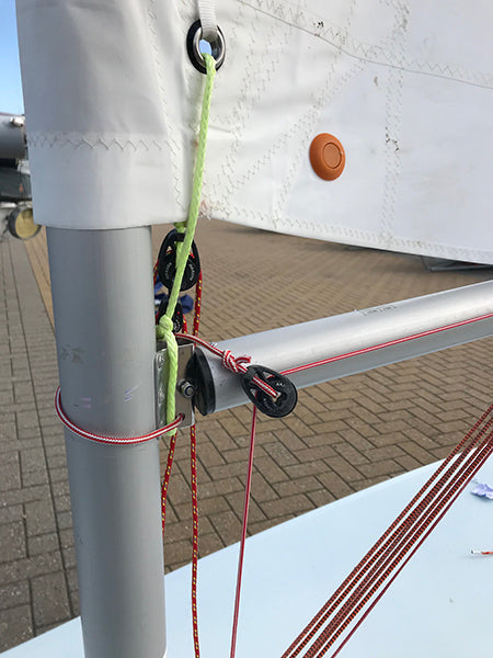 sailboat downhaul rigging