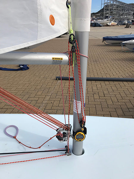 sailboat downhaul rigging