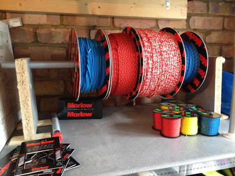 Marlow Rope Reels - The Start of Dinghy Rope, now Sailing Chandlery