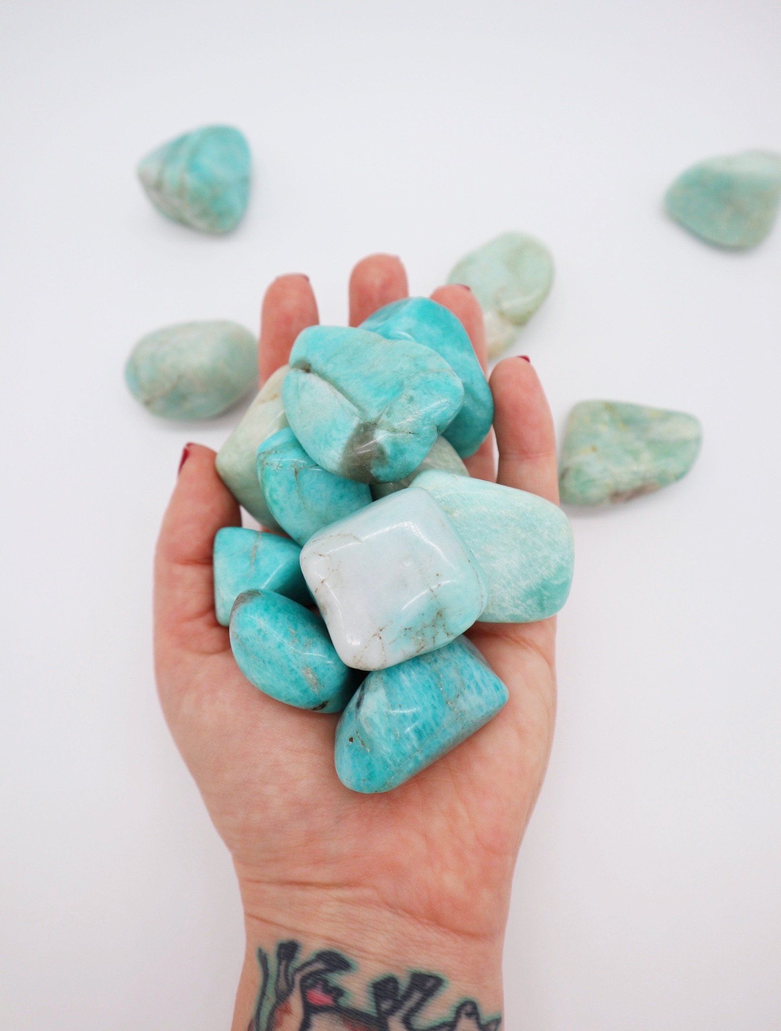 Amazonite Tumbled Stone Thecirclesavannah