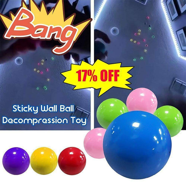 Magic Anti-Stress Sticky Squash Ball