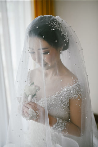 Sesuaikan Cadar Pengantin dengan Bentuk Wajahmu - Yenny Lee Bridal Couture