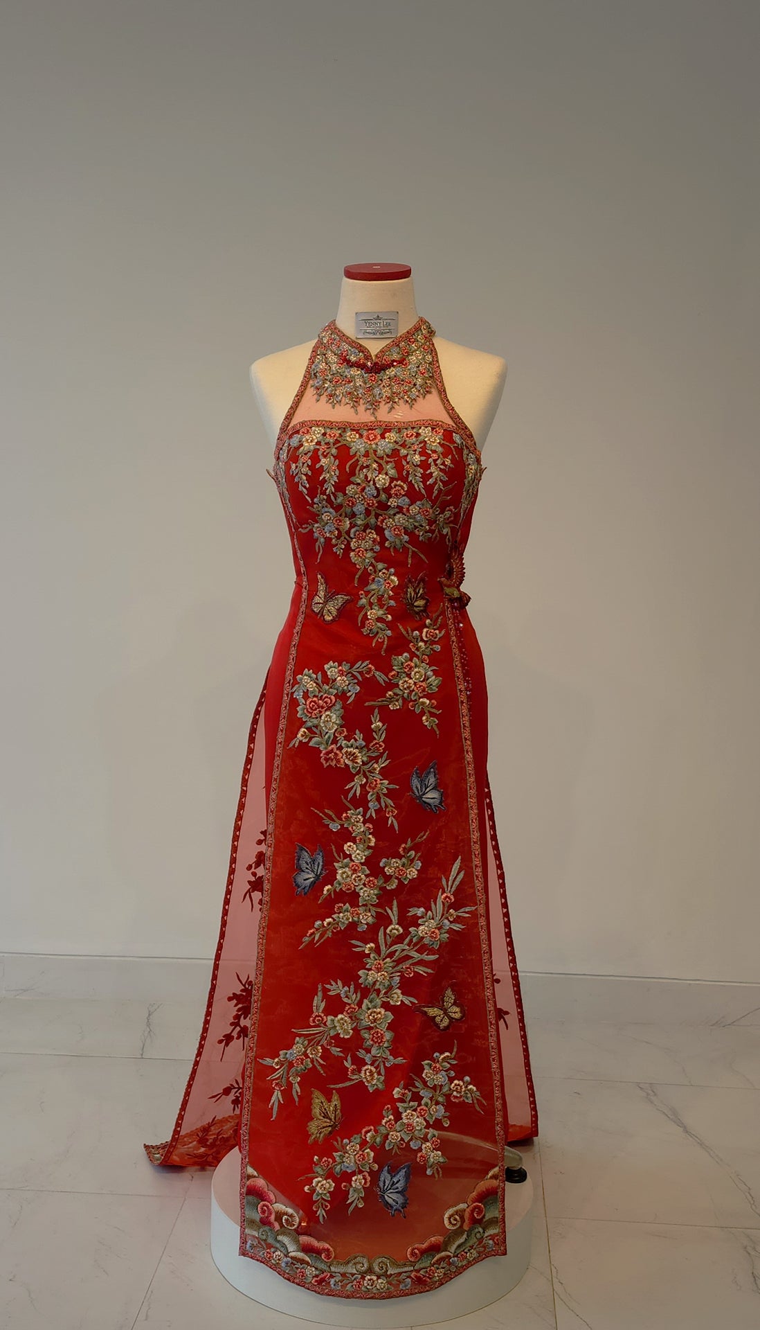 Yenny Lee Bridal Couture - Monique Cheongsam Qipao Evening Dress