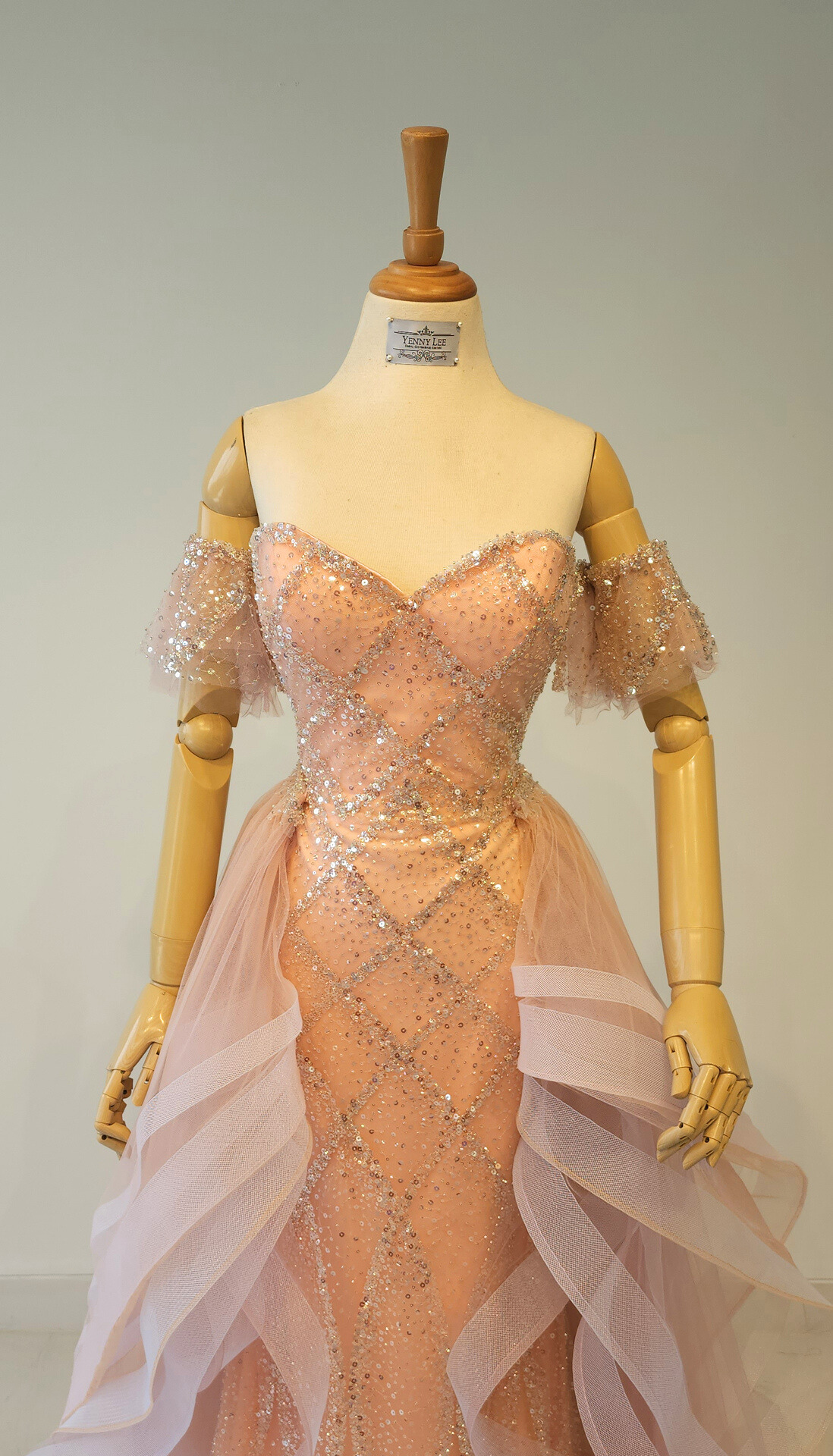 Yenny Lee Bridal Couture - Sindra Engagement Evening Dress
