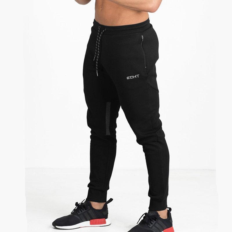 mens muscle fit joggers