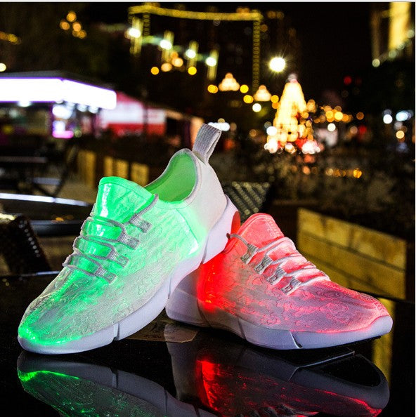 idea frames fiber optic led light up shoes