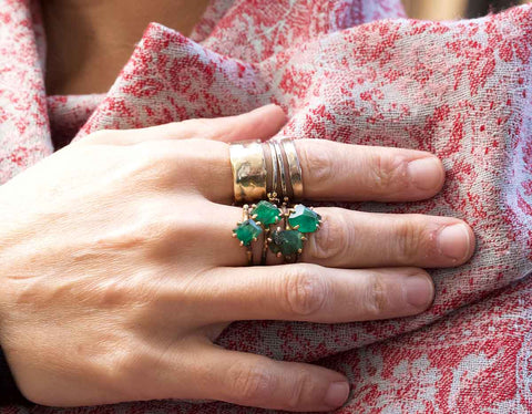 Emerald Gemstone Rings