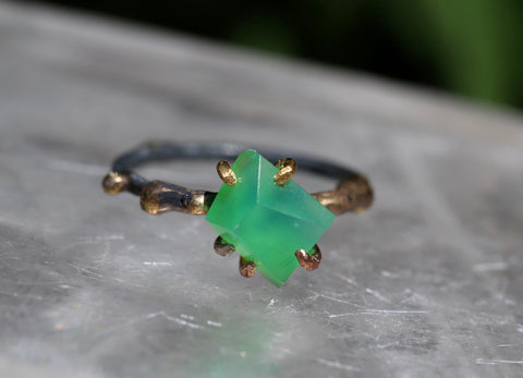 Chrysoprase Ring