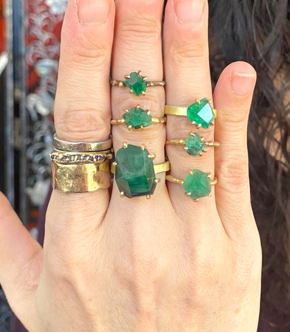 Emerald Rings