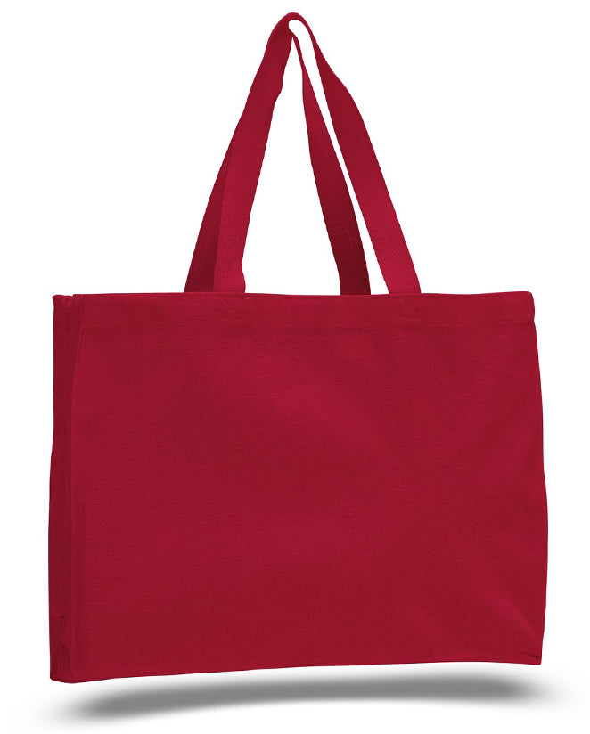 Canvas Gusset Tote