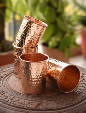 Copper glasses