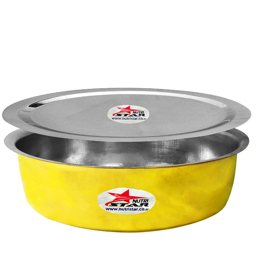 Biryani Handi,Aluminium Biryani Handi Pot with Lid,Thick Gauge Cooking –  Nutristar