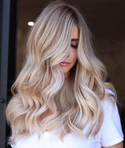 human hair extensions blonde hair