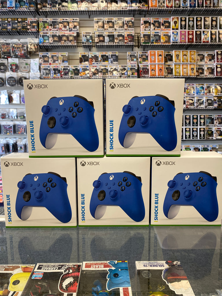 xbox controller shock blue