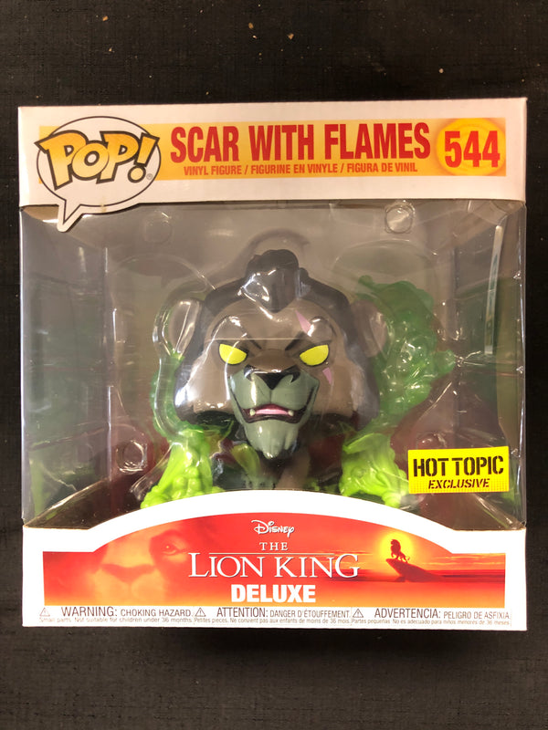 funko pop scar with flames