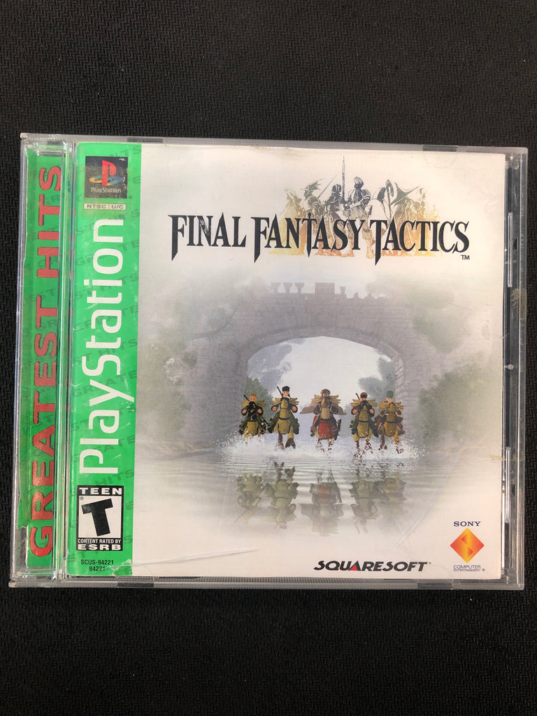 Ps1 Final Fantasy Tactics Greatest Hits Mero Games
