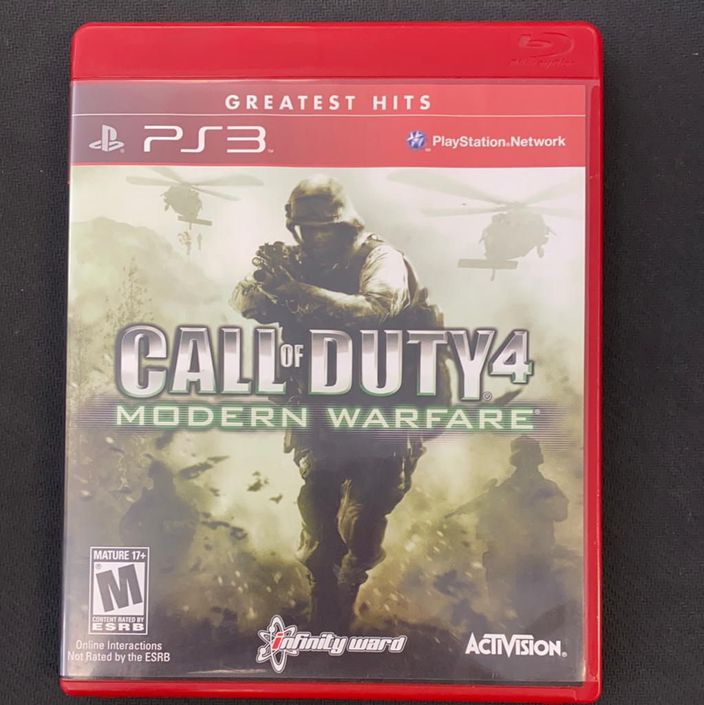 ps3 call of duty 4 modern warfare