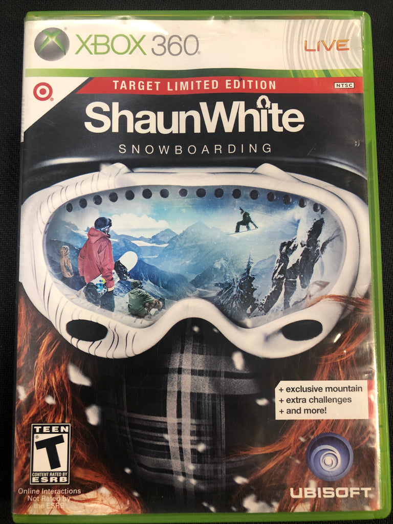 shaun white snowboarding xbox 360
