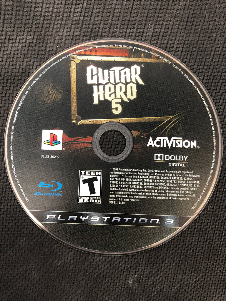 guitar hero 5 ps3