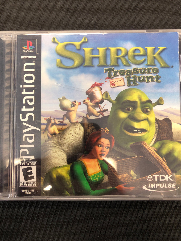 shrek treasure hunt ps1