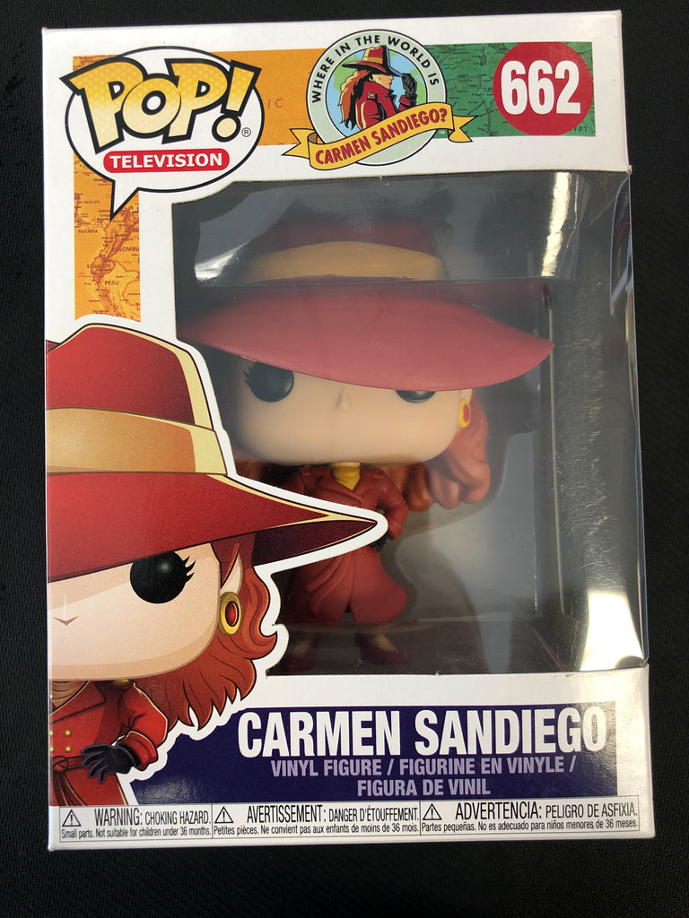 carmen sandiego funko