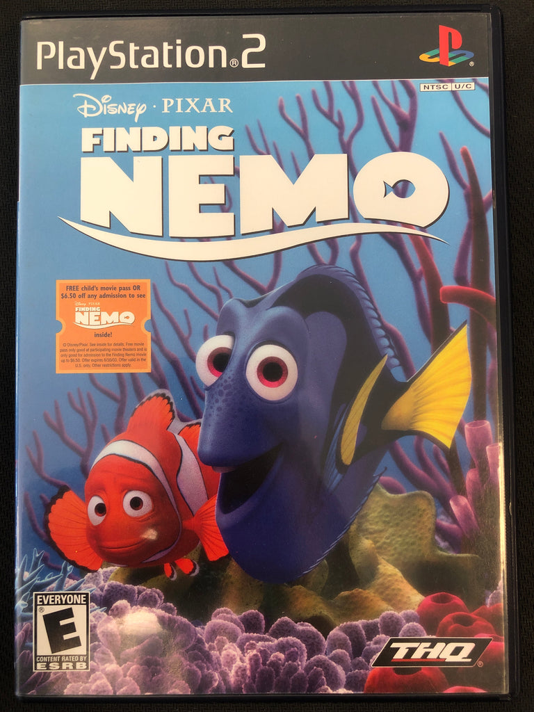 playstation 2 finding nemo