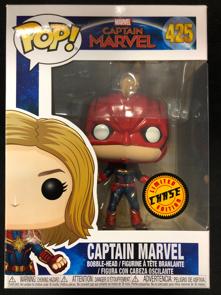 funko pop captain marvel chase