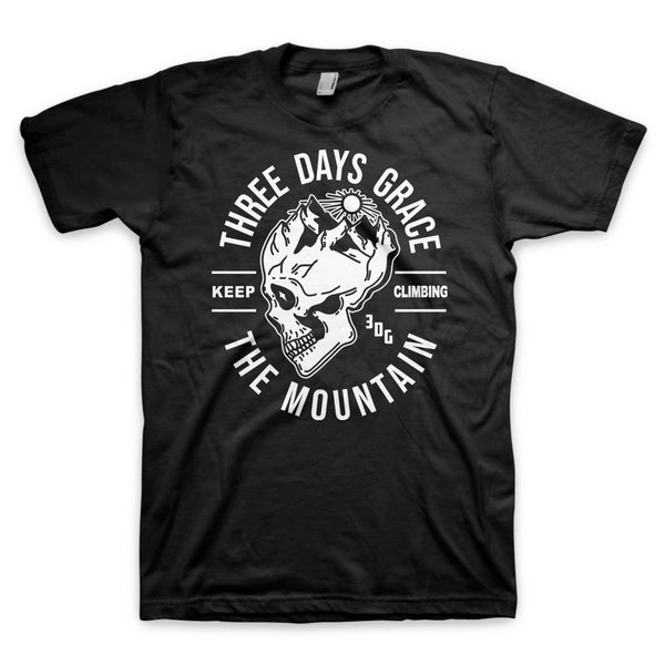 NEW Skull Mountain Black 2019 Tour T-Shirt | T Shirts | Three Days Grace
