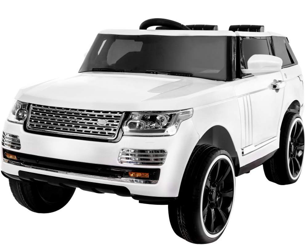 white range rover kids