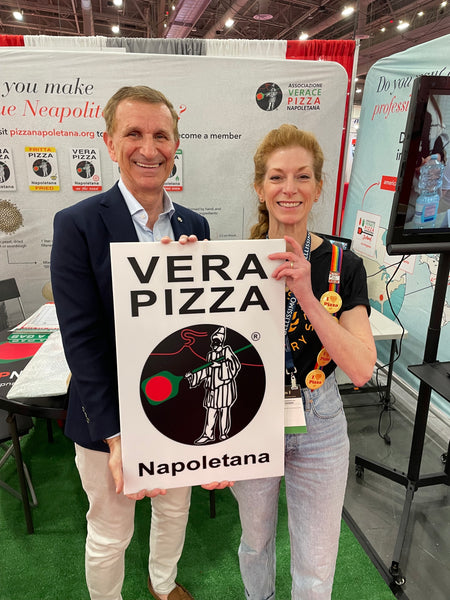 Tracey With Vera Pizza Napoletana