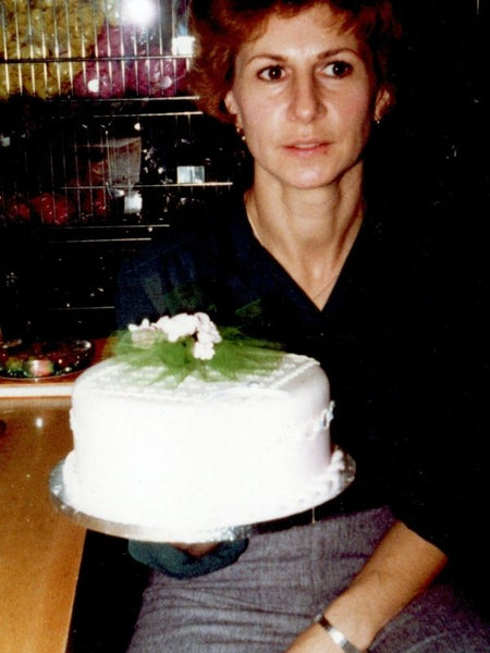 Janet Muzzolini from earlier days at the bakery.