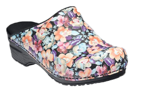 Sanita San Flex comfort clogs Inalo Salmon