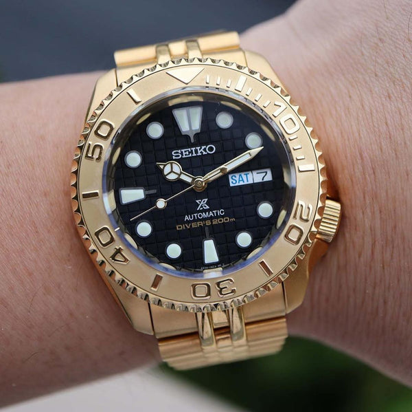 Gold Seiko Yachtmaster Mod Build